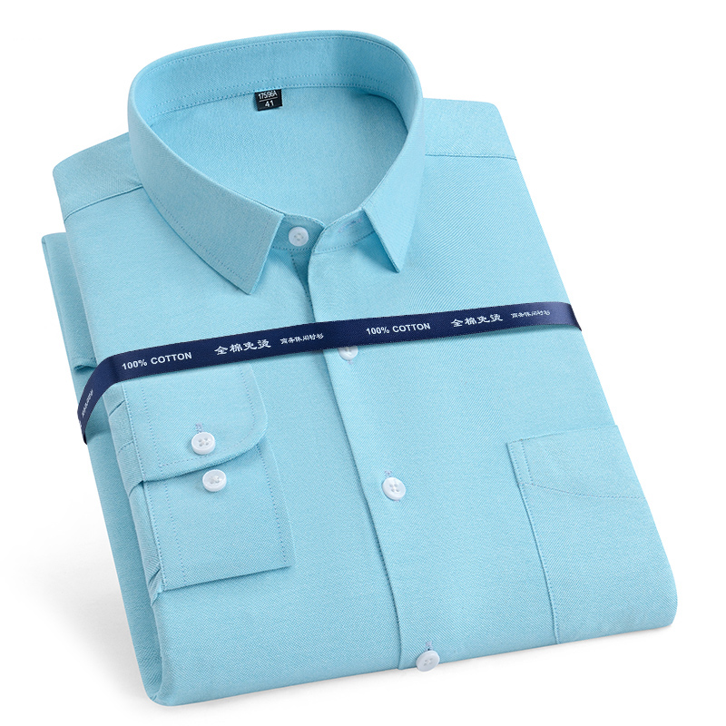Oversize 11XL 10XL 9XL  Qualit - огляд і ціна Oxford Cotton Casual Shirt Business