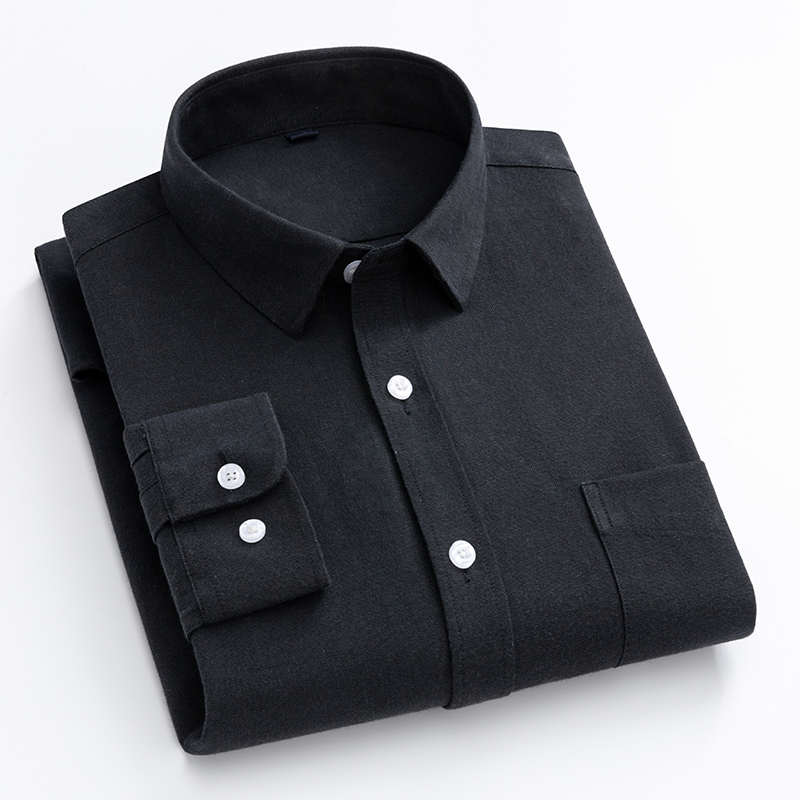Navy Blue Oxford Shirt Men's L - огляд і ціна Oxford Cotton Casual Shirt Business