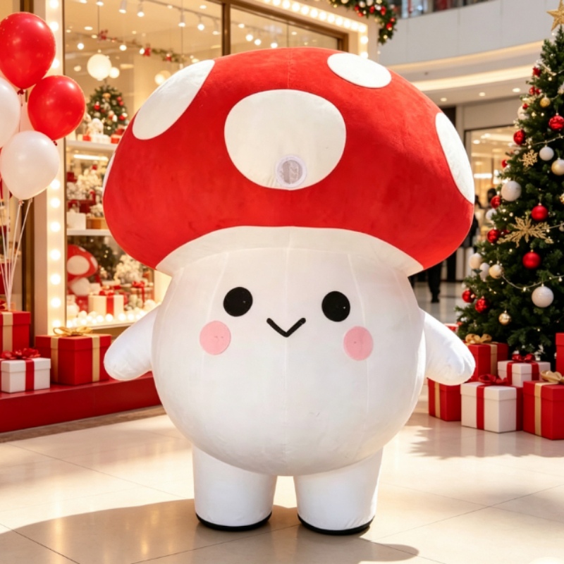 Cute Mushroom Inflatable Masco - огляд і ціна Suits