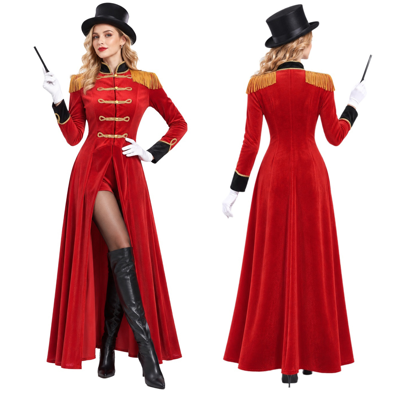 Women Medieval Circus Ringmast - огляд і ціна Jackets
