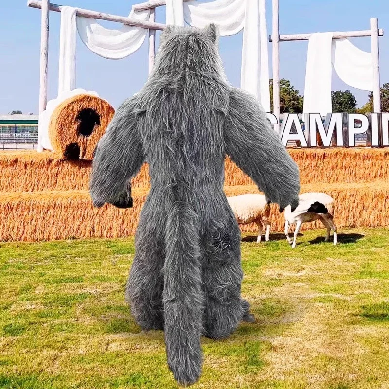 Giant Inflatable Grey Wolf Mas - огляд і ціна Suits