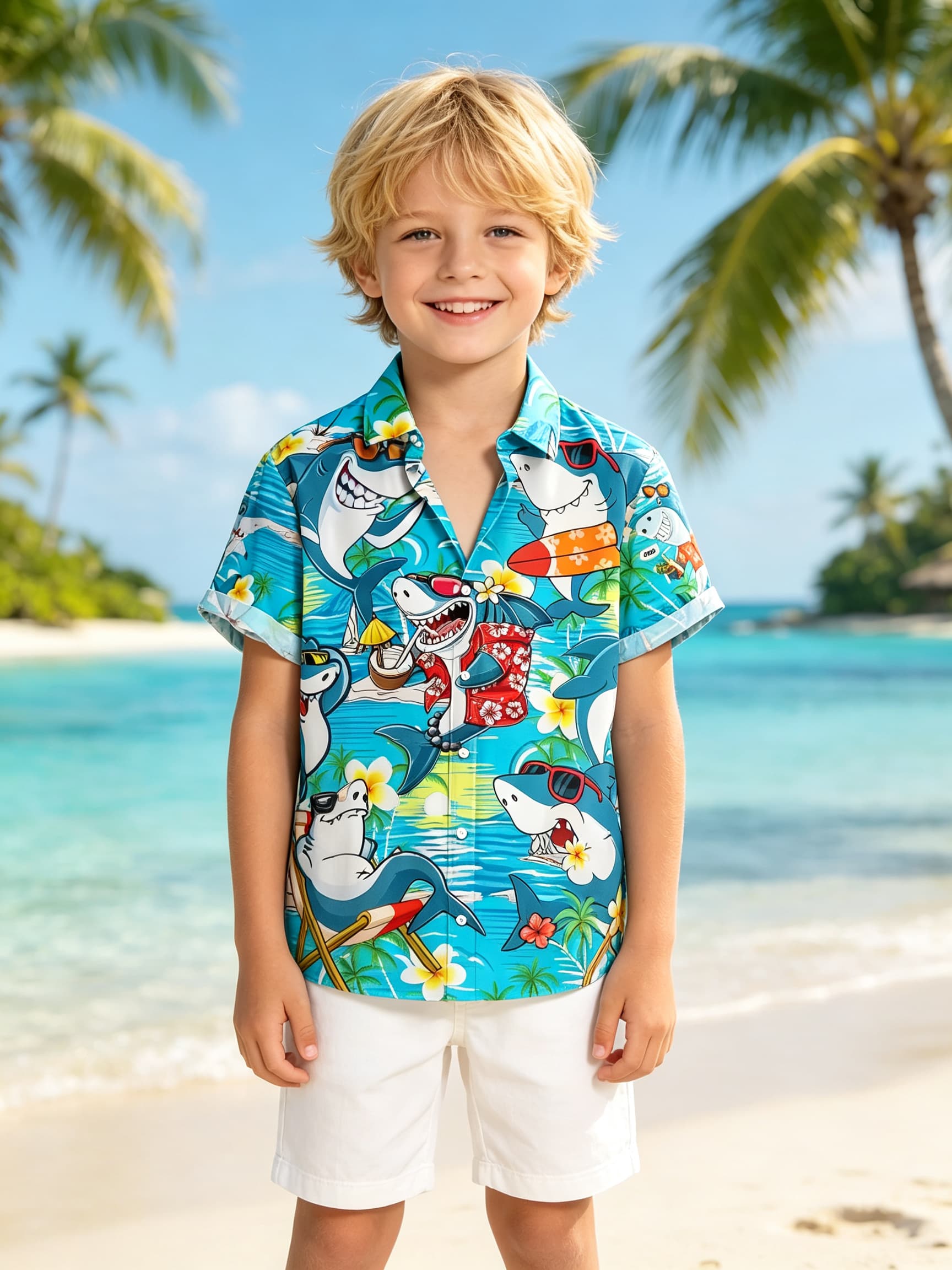 Men Women Kids Vintage Hawaiia - огляд і ціна Vintage Hawaiian Floral Shirt